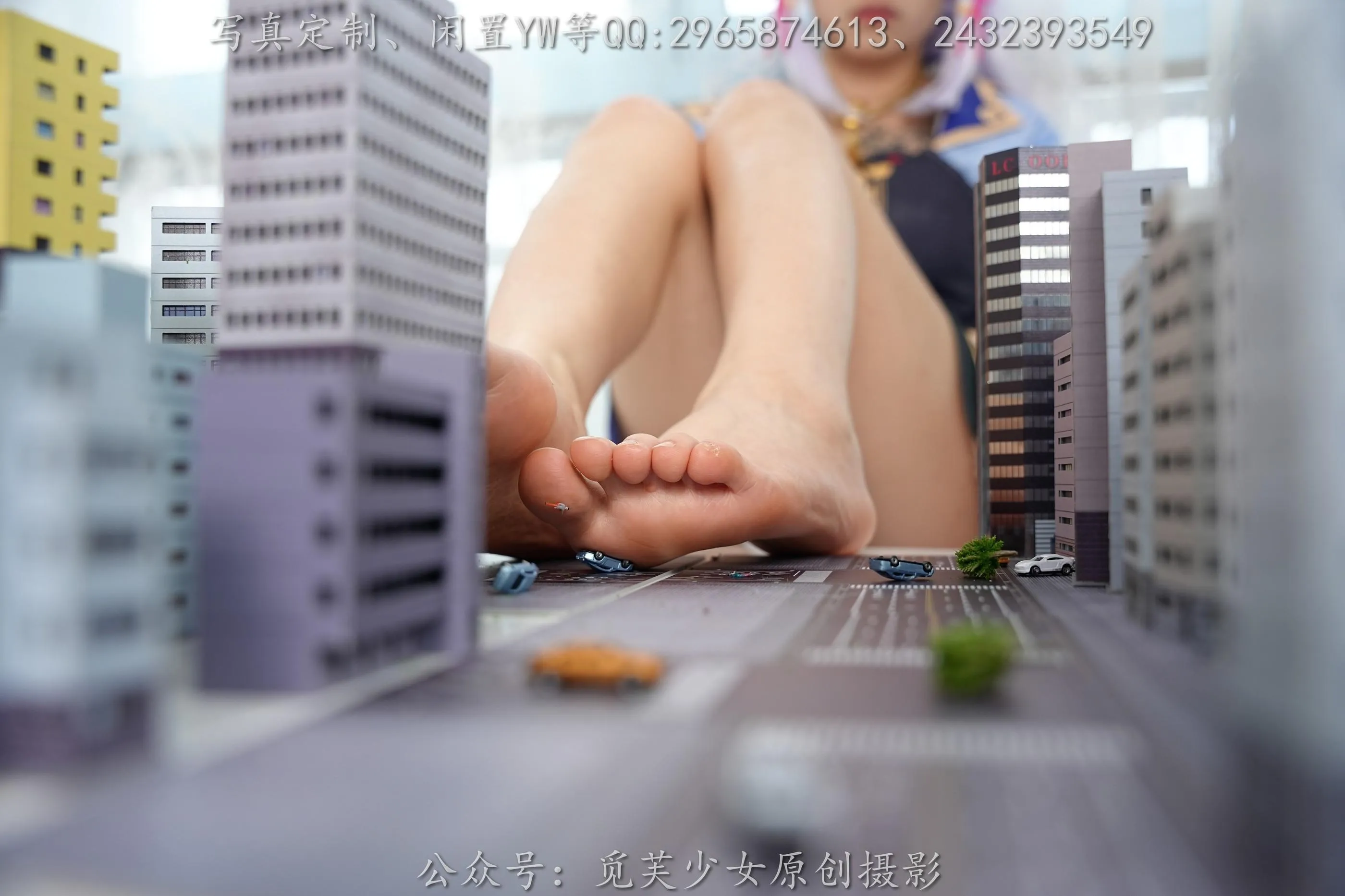 觅芙少女 NO.108 花花-梦境误入小人国，化身巨人少女-PIC [144P]插图4